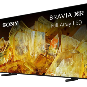 Sony XR98X90L Bravia XR 98" X90L 4K HDR Full Array LED Smart TV 2023 Bundle with Monster Cables Home Theater Setup Package - Full Motion Mount, Monster HDMI Cables, & Sound Reactive RGB Light Strip