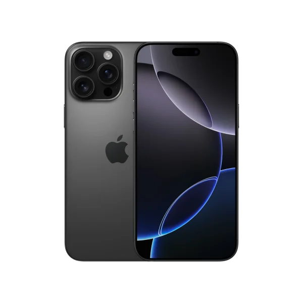 Apple iPhone 16 Pro Max 1TB: 5G Smartphone with Apple Intelligence, Camera Control, a18 Chip and a Huge Leap in Battery Life. Works with AirPods; Black Titanium
